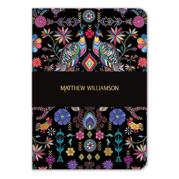 PAMPAS PEACOCK A5 notebook