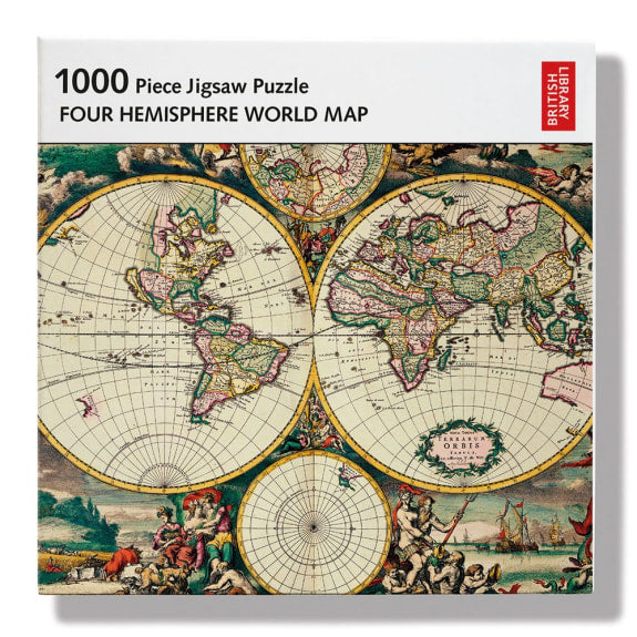 MAP OF THE WORLD 1000 pcs Puzzle