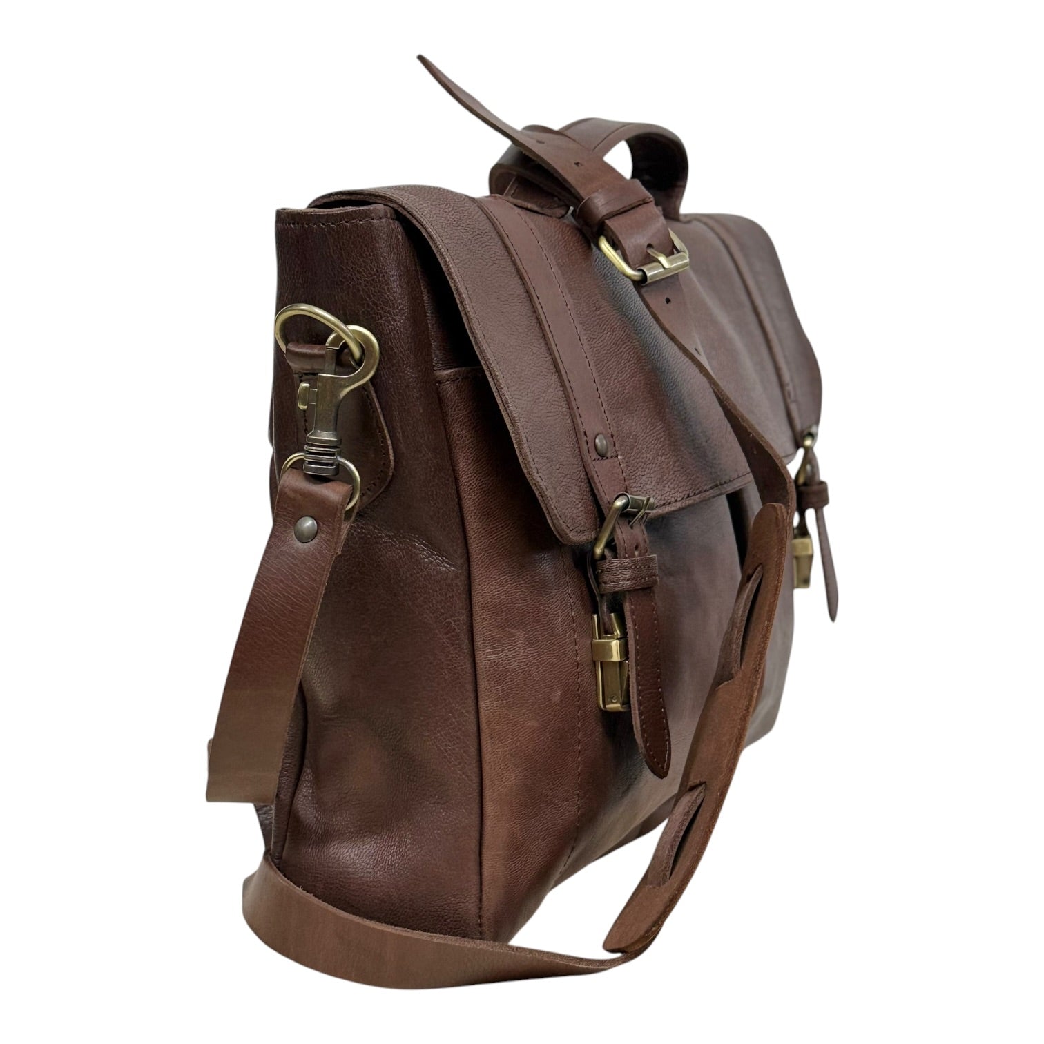 Sac porte-documents Oxford - Chocolat