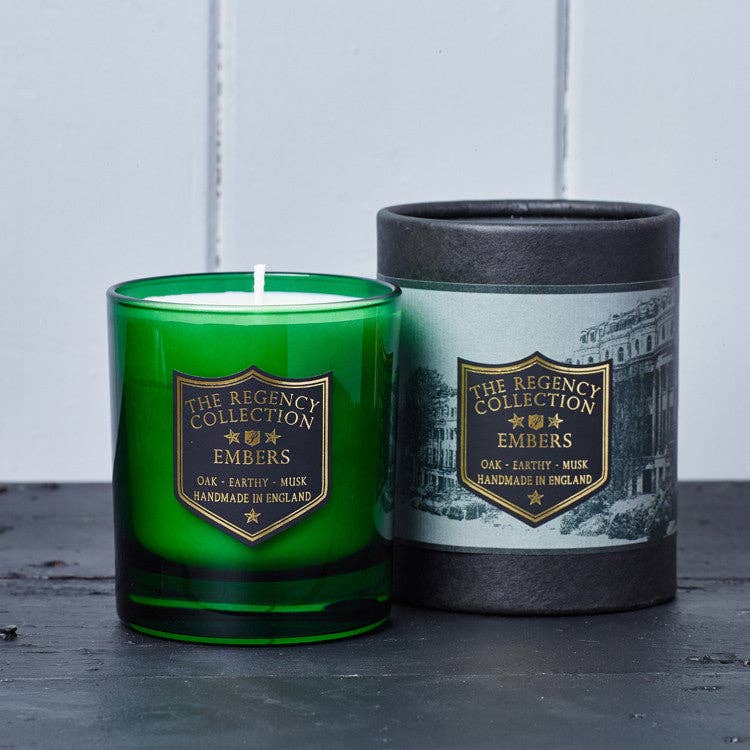 Artisan Soy Candle – Oak, Earthy & Musk (60h Burn)