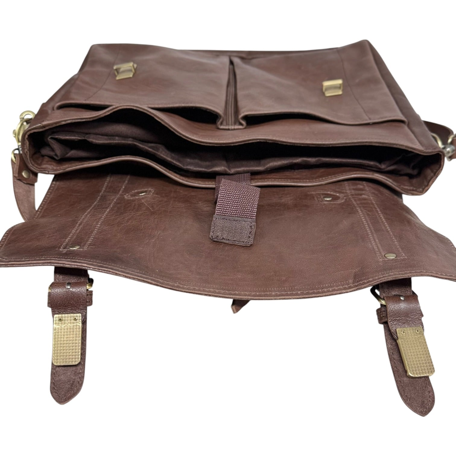 Sac porte-documents Oxford - Chocolat
