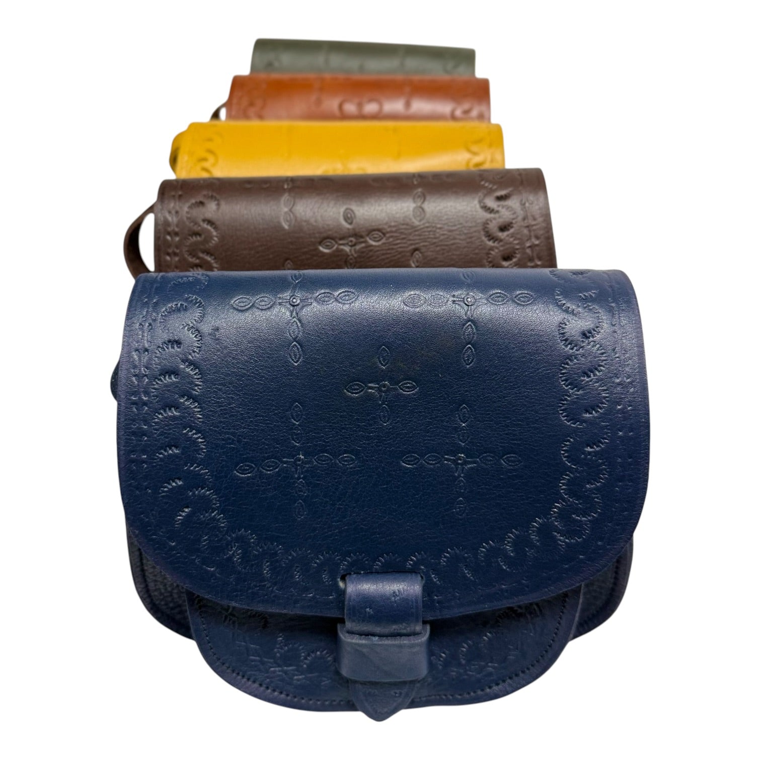 Maya Marteller Leather Saddle Bag