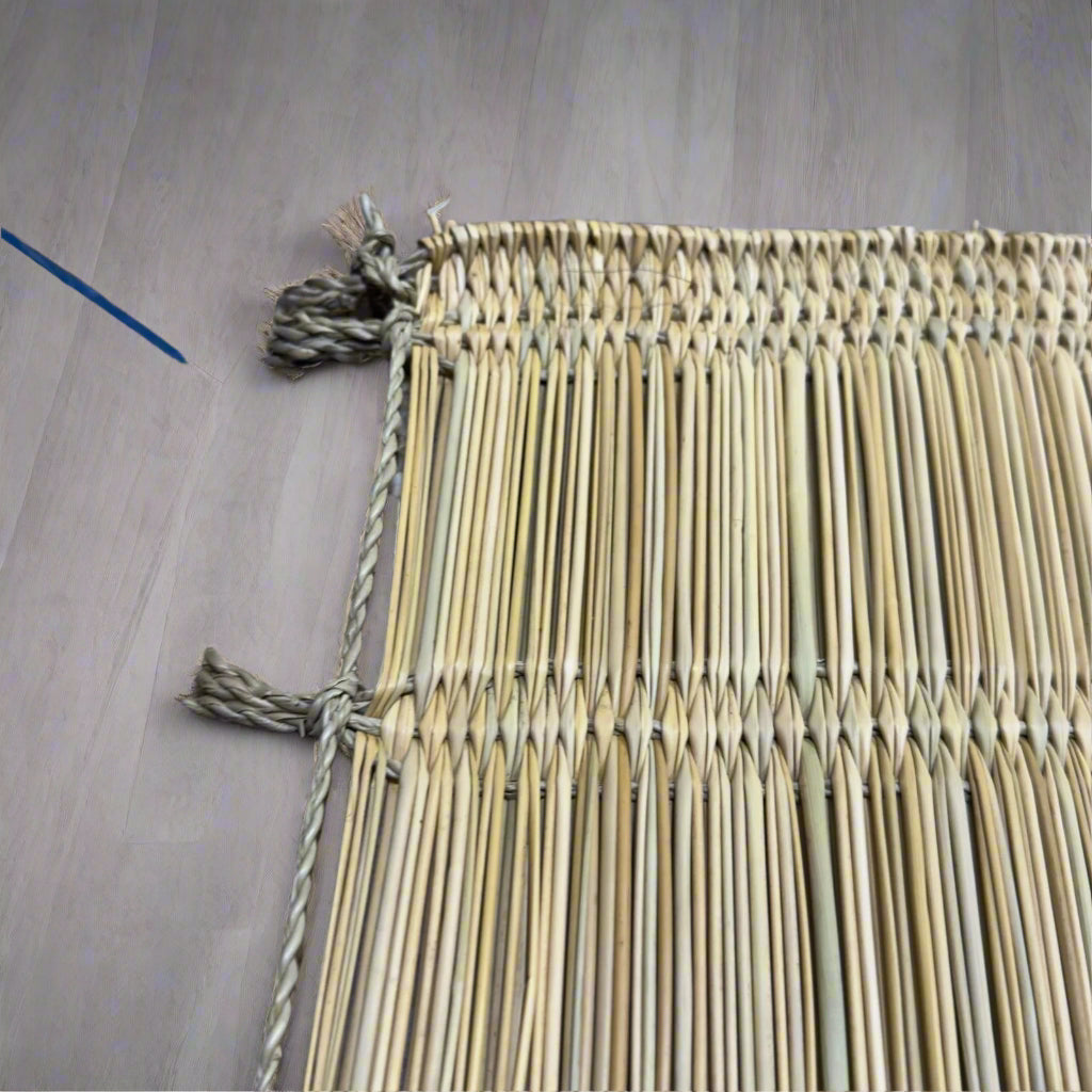 Natural Moroccan Reed Floor Mat