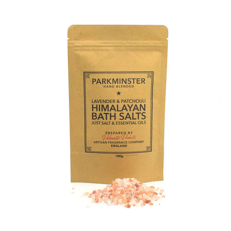 Himalayan Bath Salt Sachet – Essential Oil Bath Soak (100g)