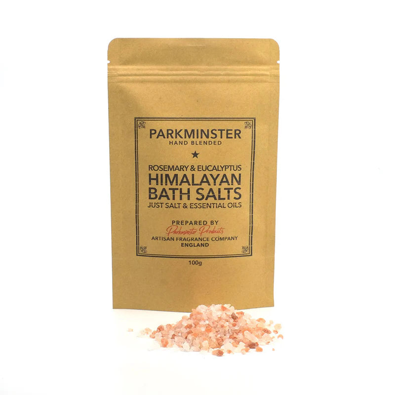 Himalayan Bath Salt Sachet – Essential Oil Bath Soak (100g)