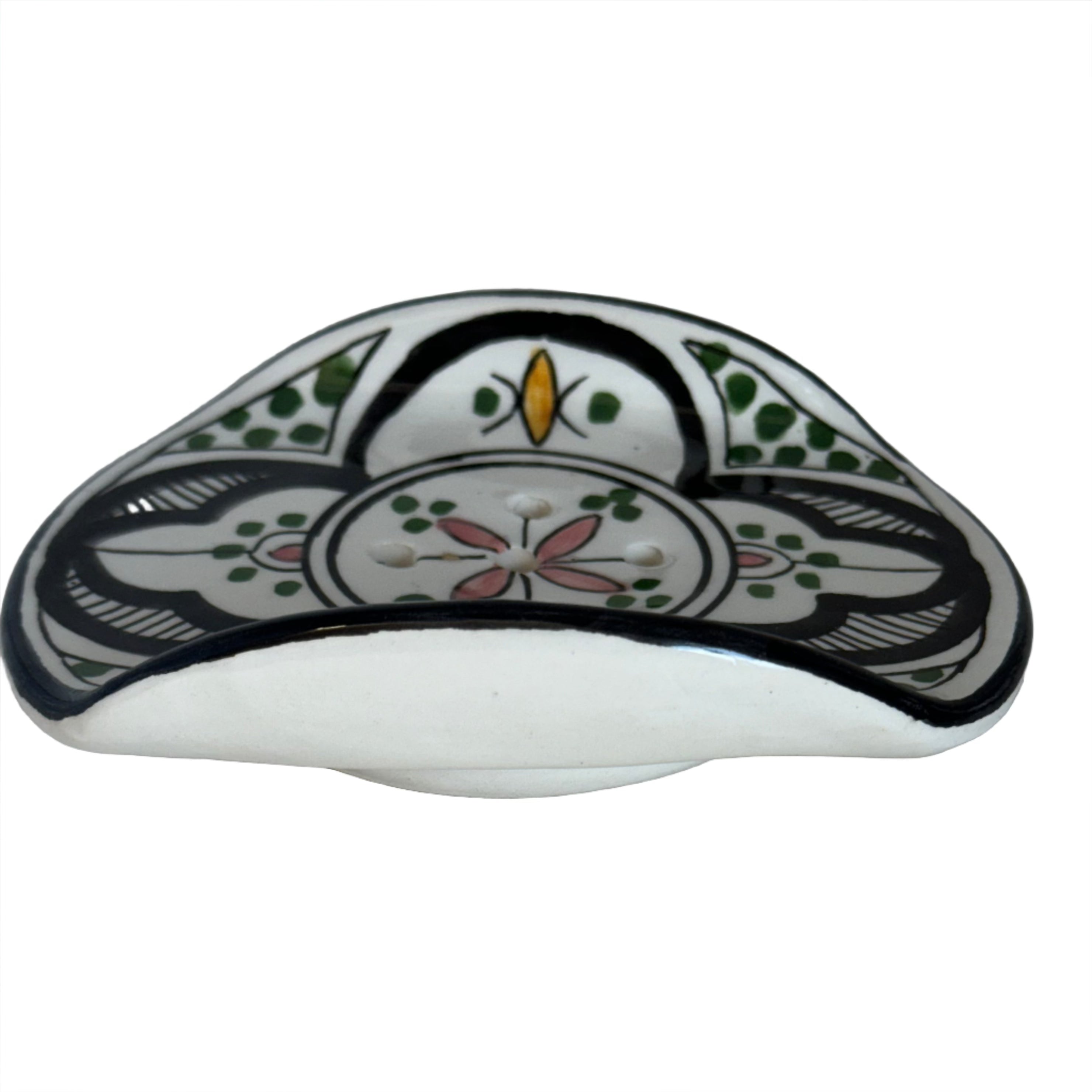 Curved Ceramic Soap Dish