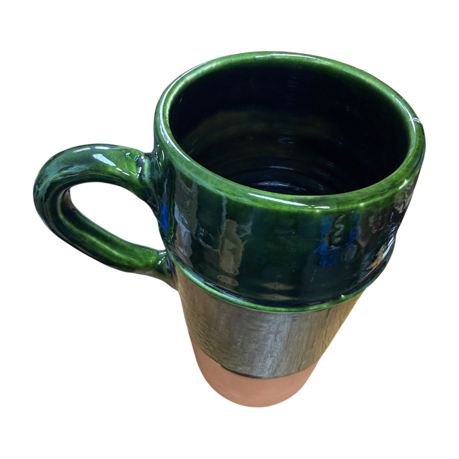 Handmade Half-Glazed Ceramic Beldi Jug & Vase | Artisan Stories