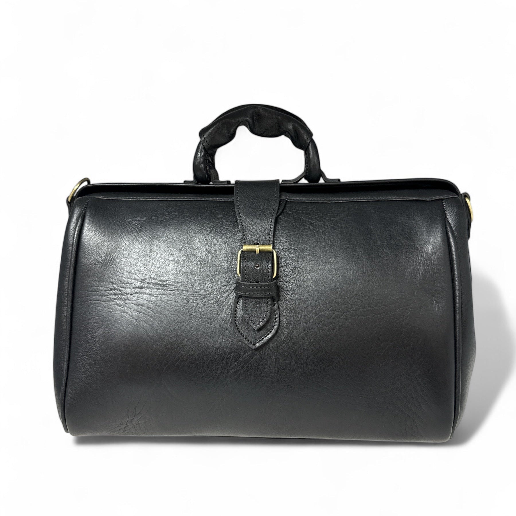 Sac de nuit Doctor en cuir - Noir