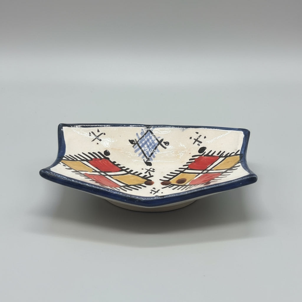 Artisanal handmade design ceramic soap holder