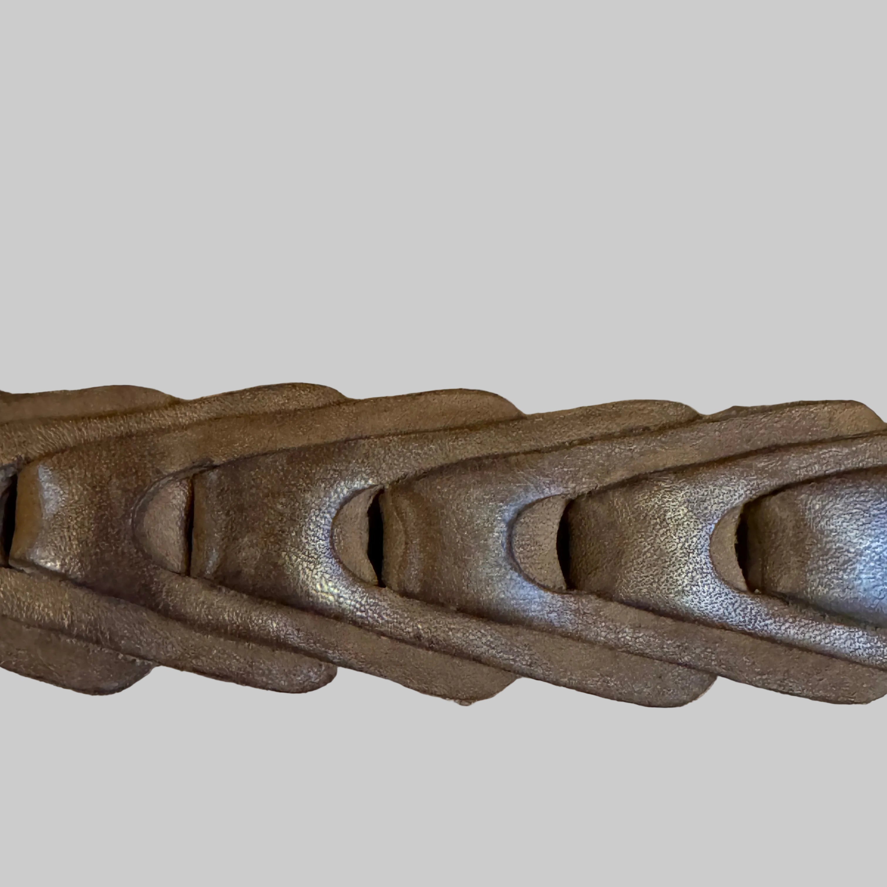 Souk Leather Link Belt – Adjustable Artisan Statement Belt