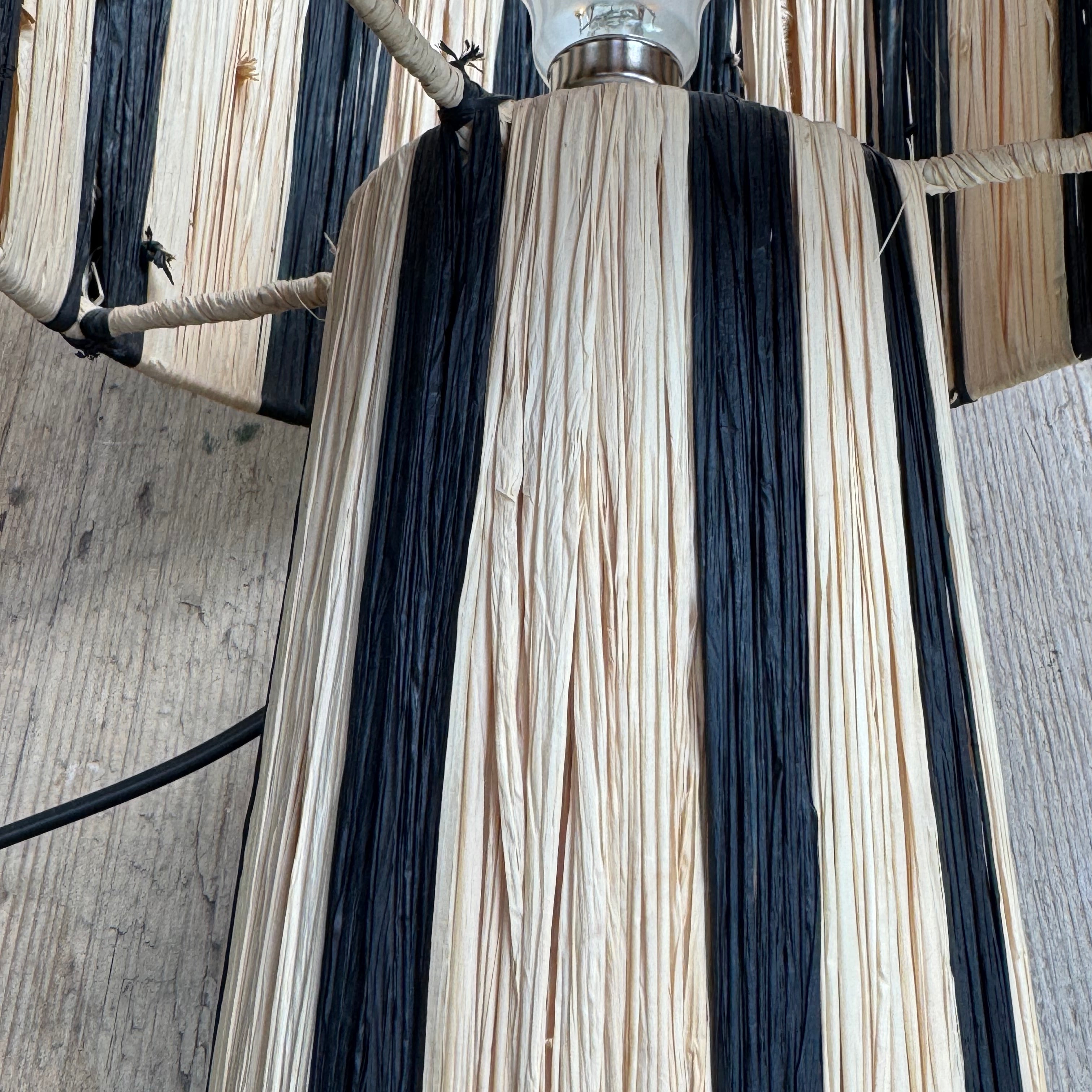 Lampe de table en corde Hex