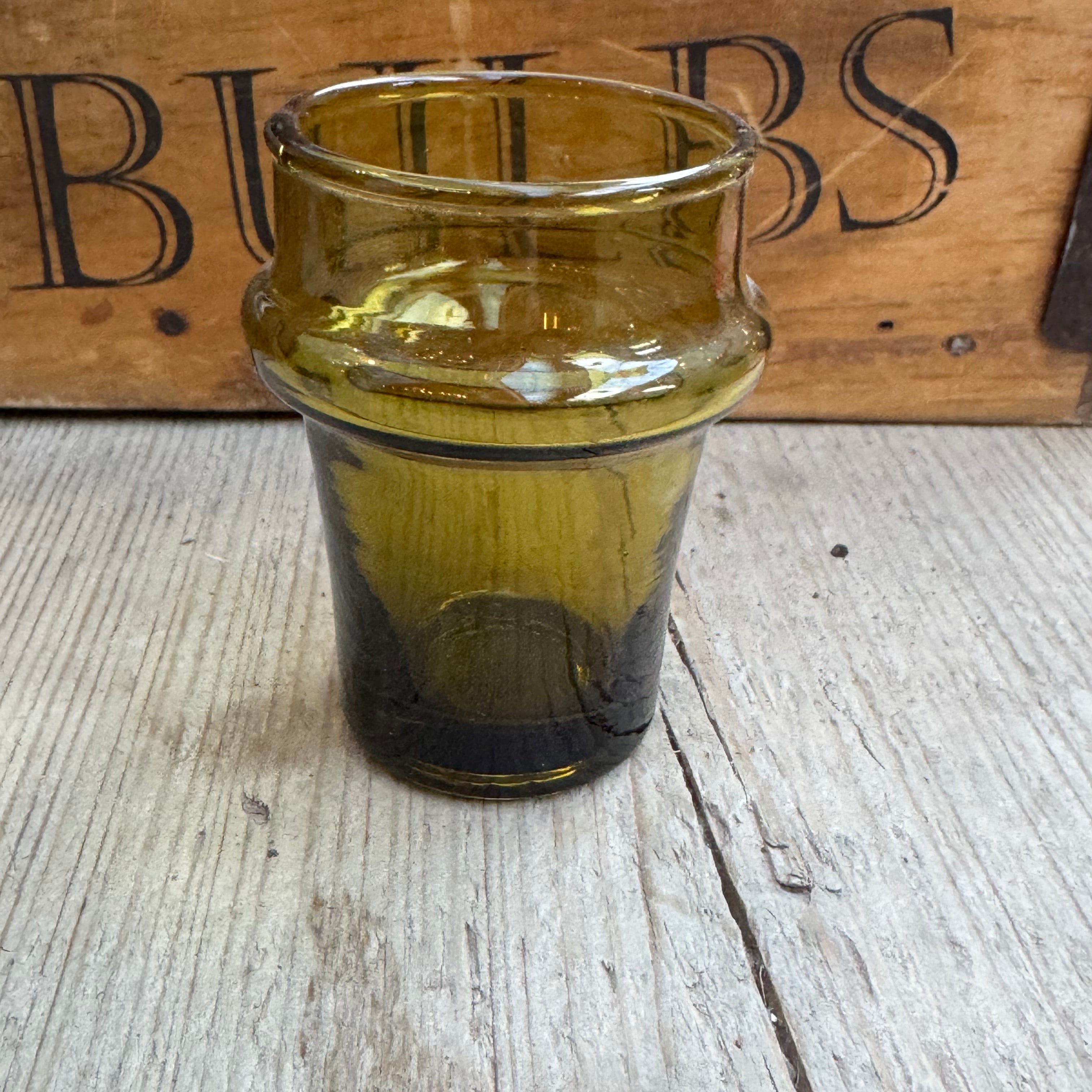 Brown Handcrafted Beldi Glasses