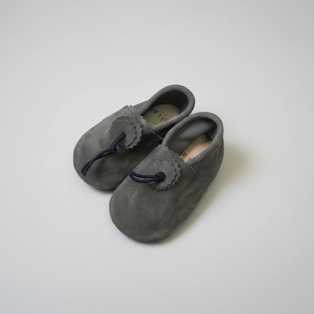 Handmade Moroccan Suede Baby Booties – Soft Sole | 7 Sizes & 4 Colours