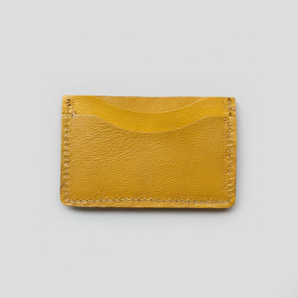 Artisan Stories Handmade Leather Card Holder – 4 Slots