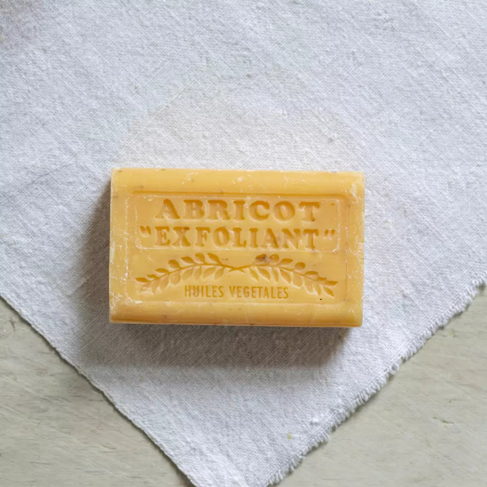 Apricot Exfoliating Marseille Soap – Fruity Natural Soap Bar