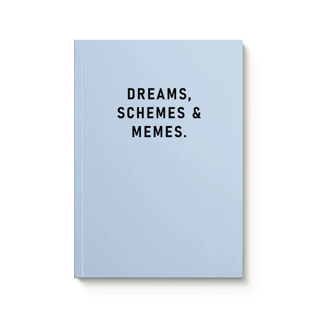 Dreams, Schemes & Memes Notebook