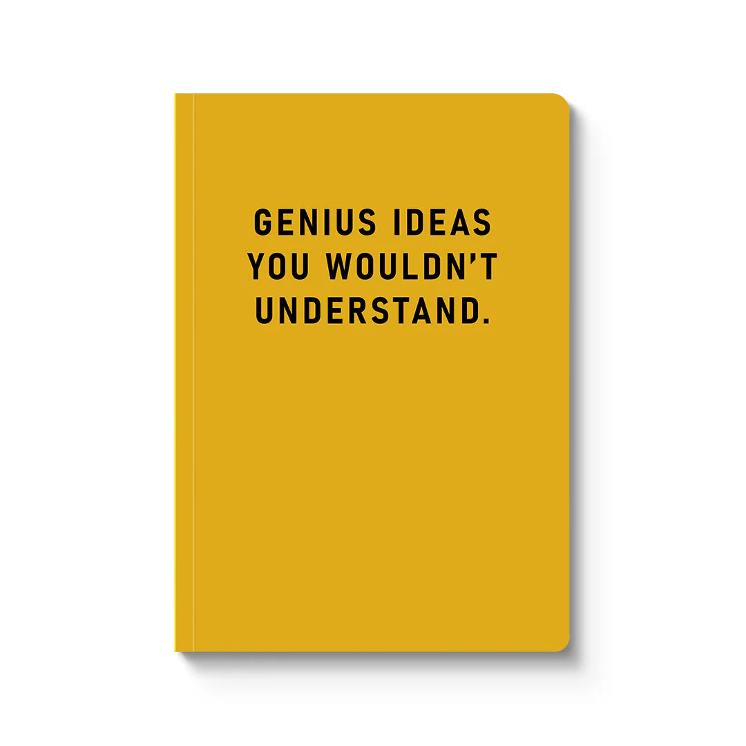 Genius Ideas Paperback Notebook