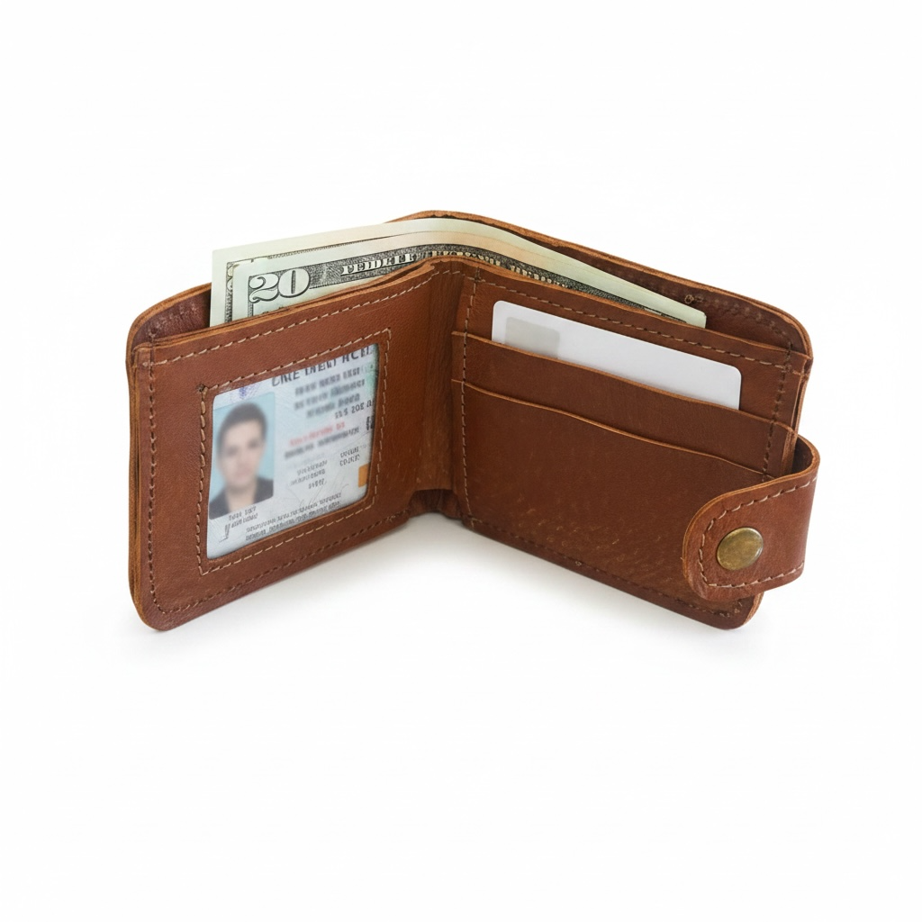 Ismad Handmade Men’s Leather Wallet