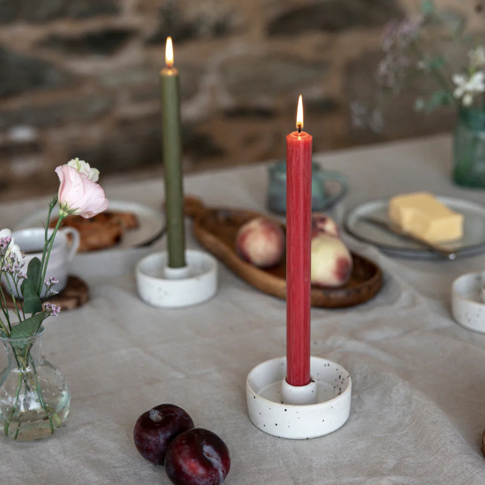 St Eval 10" Unscented Dinner Candles – Classic Table Candles