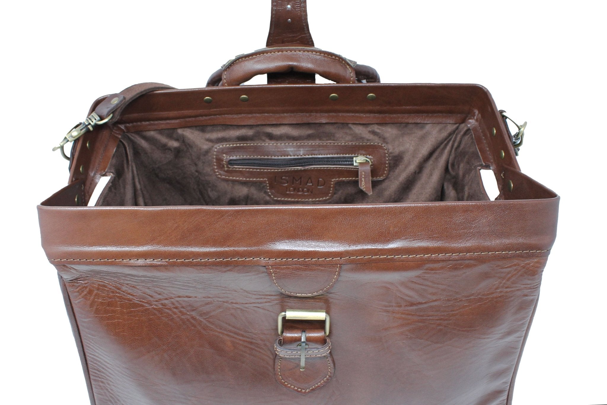 Dark brown Doctor Bag - Artisan Stories