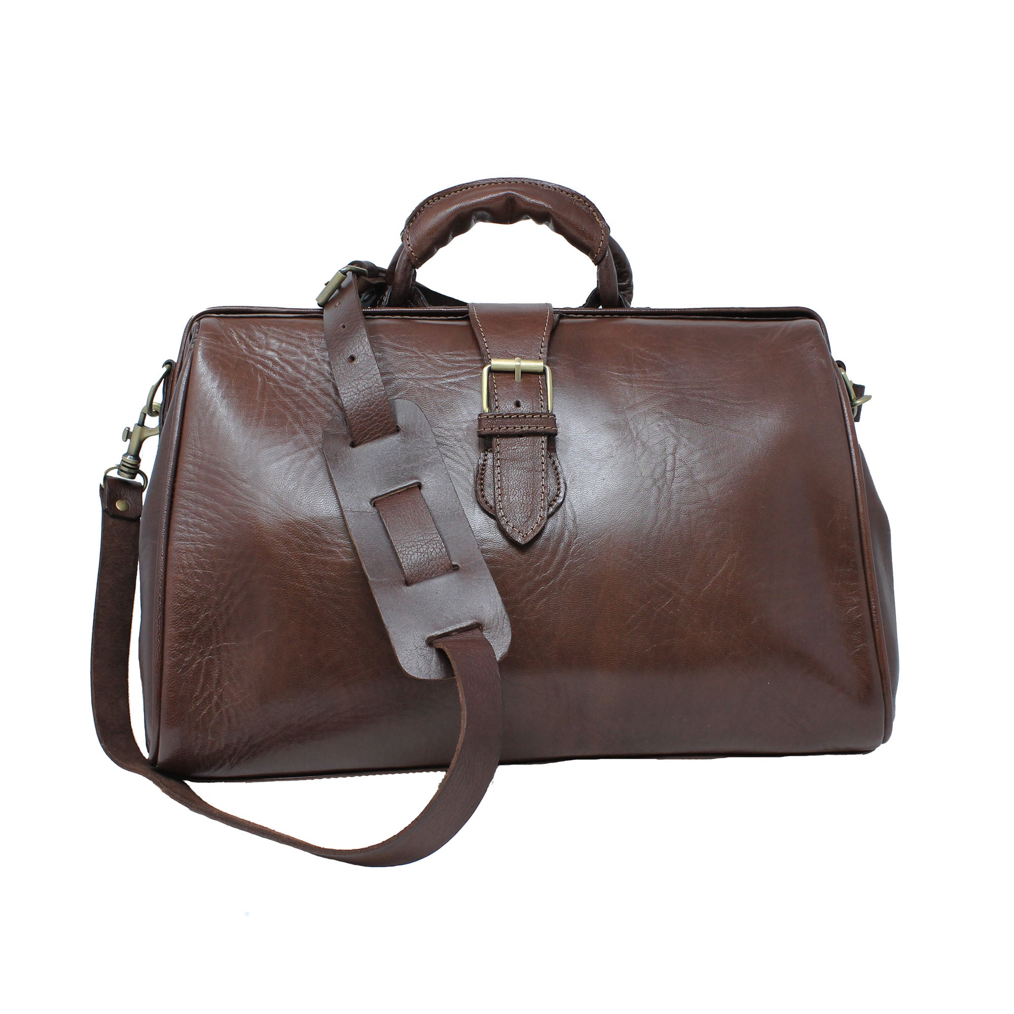 Dark brown Doctor Bag - Artisan Stories