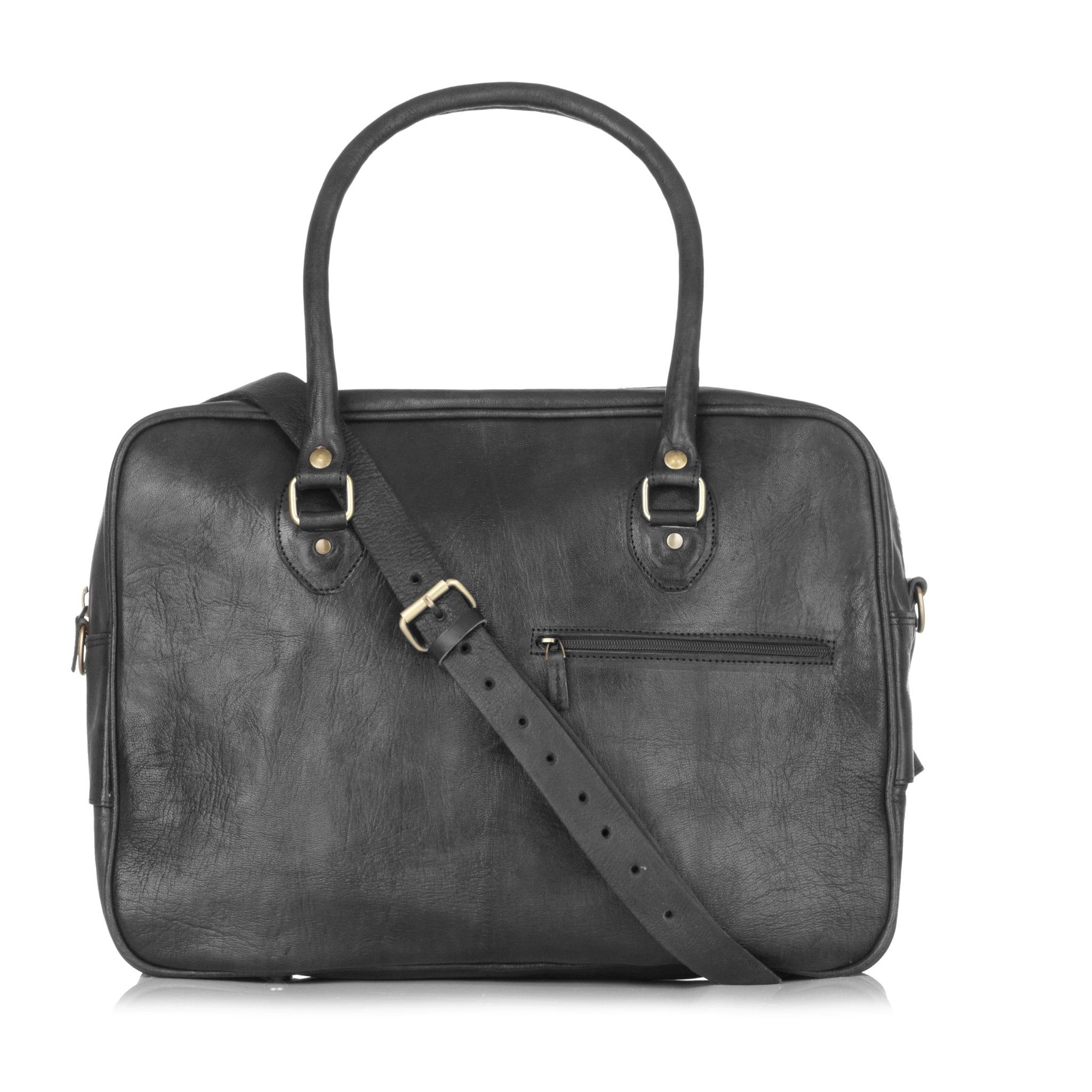 Fred Overnight Bag - Black - Artisan Stories