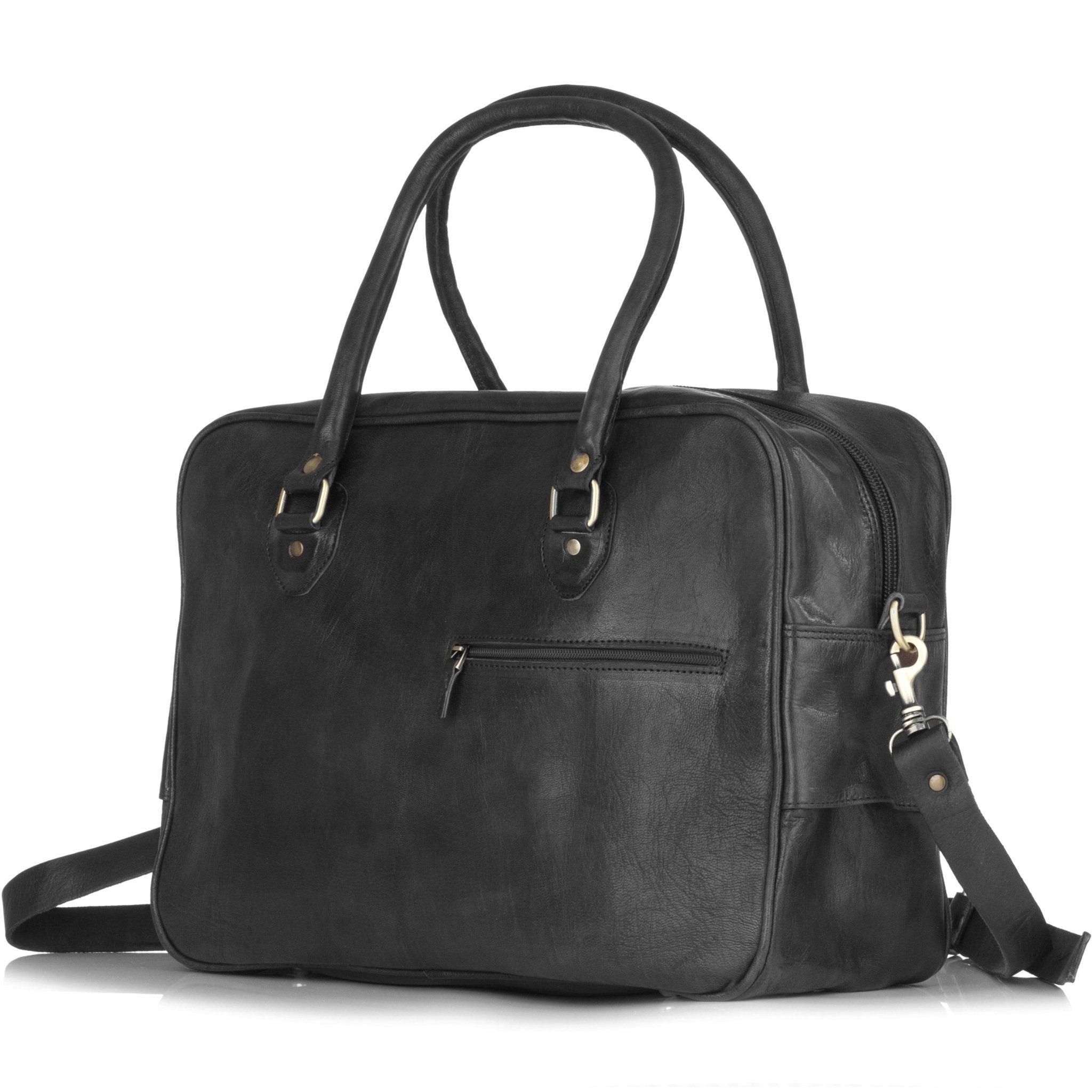 Fred Overnight Bag - Black - Artisan Stories