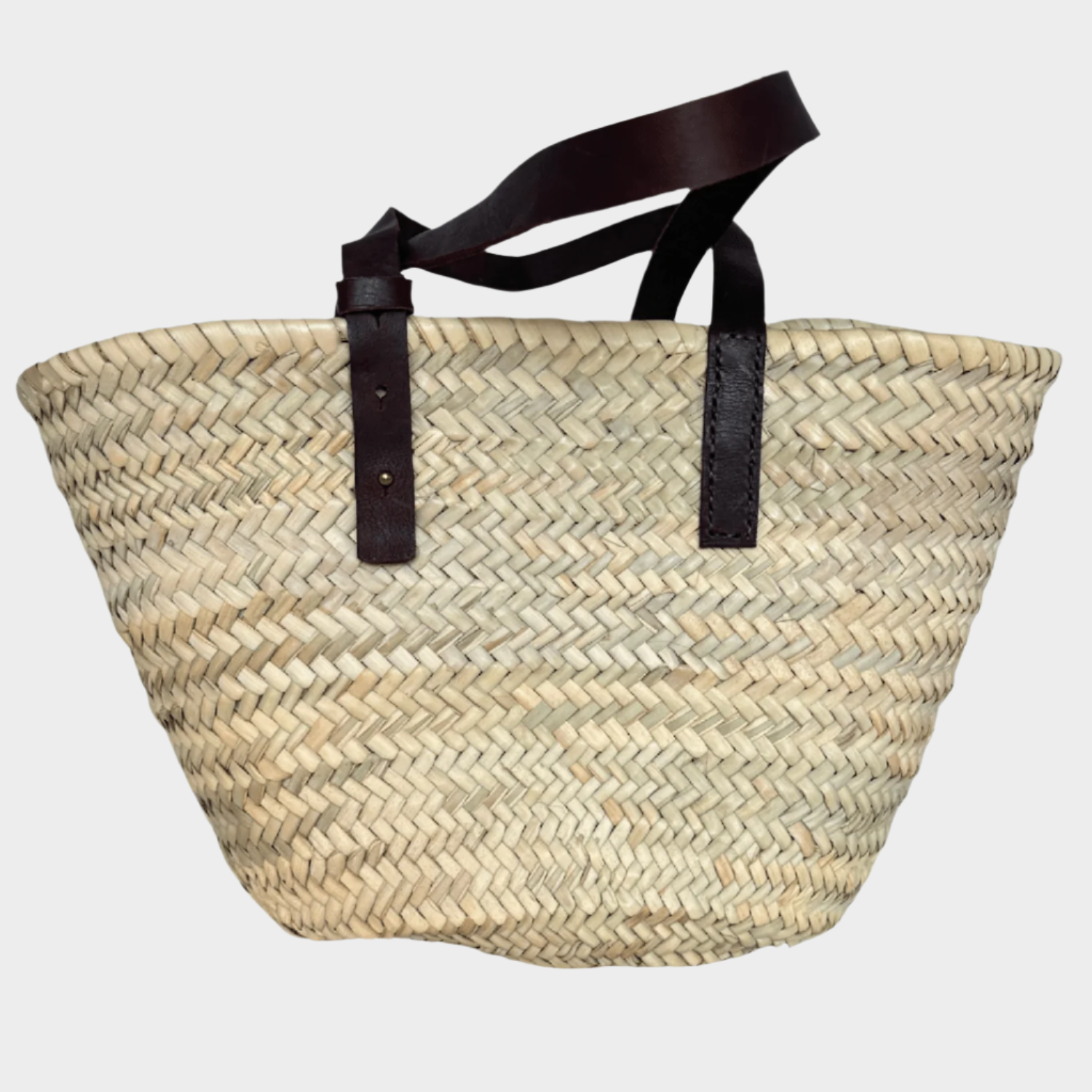 French Basket adjustable Leather Handles - Artisan Stories