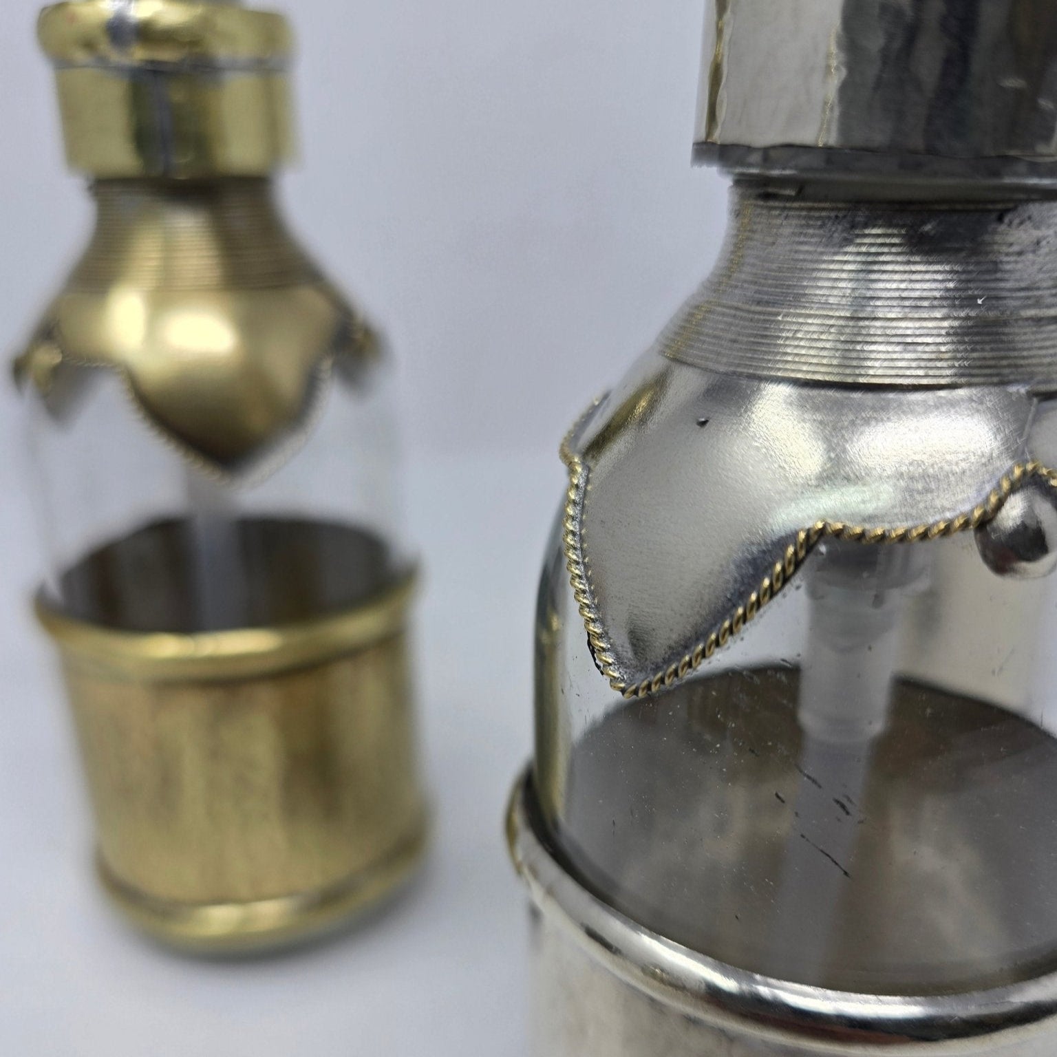 Hand - Hammered Moroccan Glass Soap Dispenser - Artisan Stories