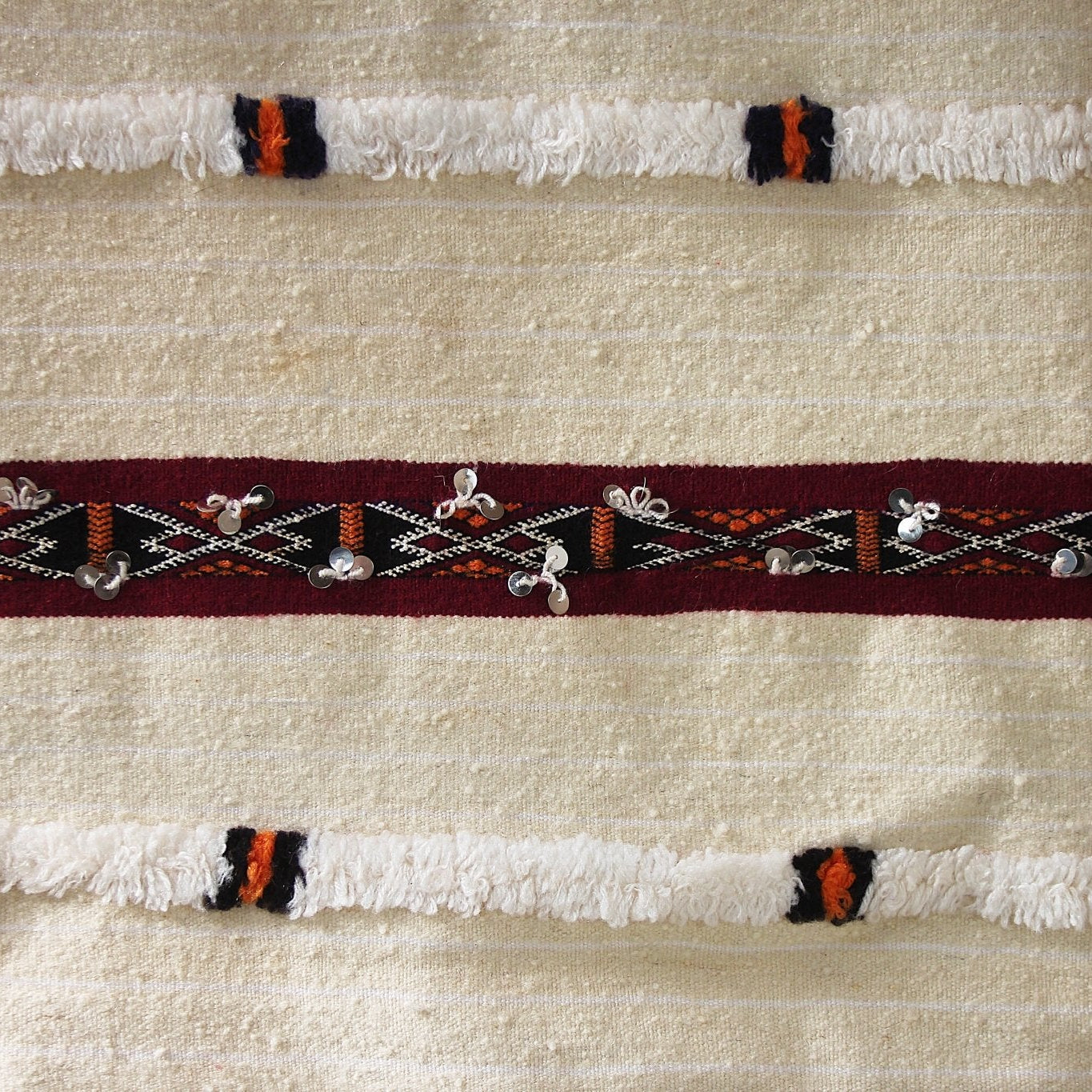 Handira 8458– Authentic Moroccan Wedding Blanket - Artisan Stories