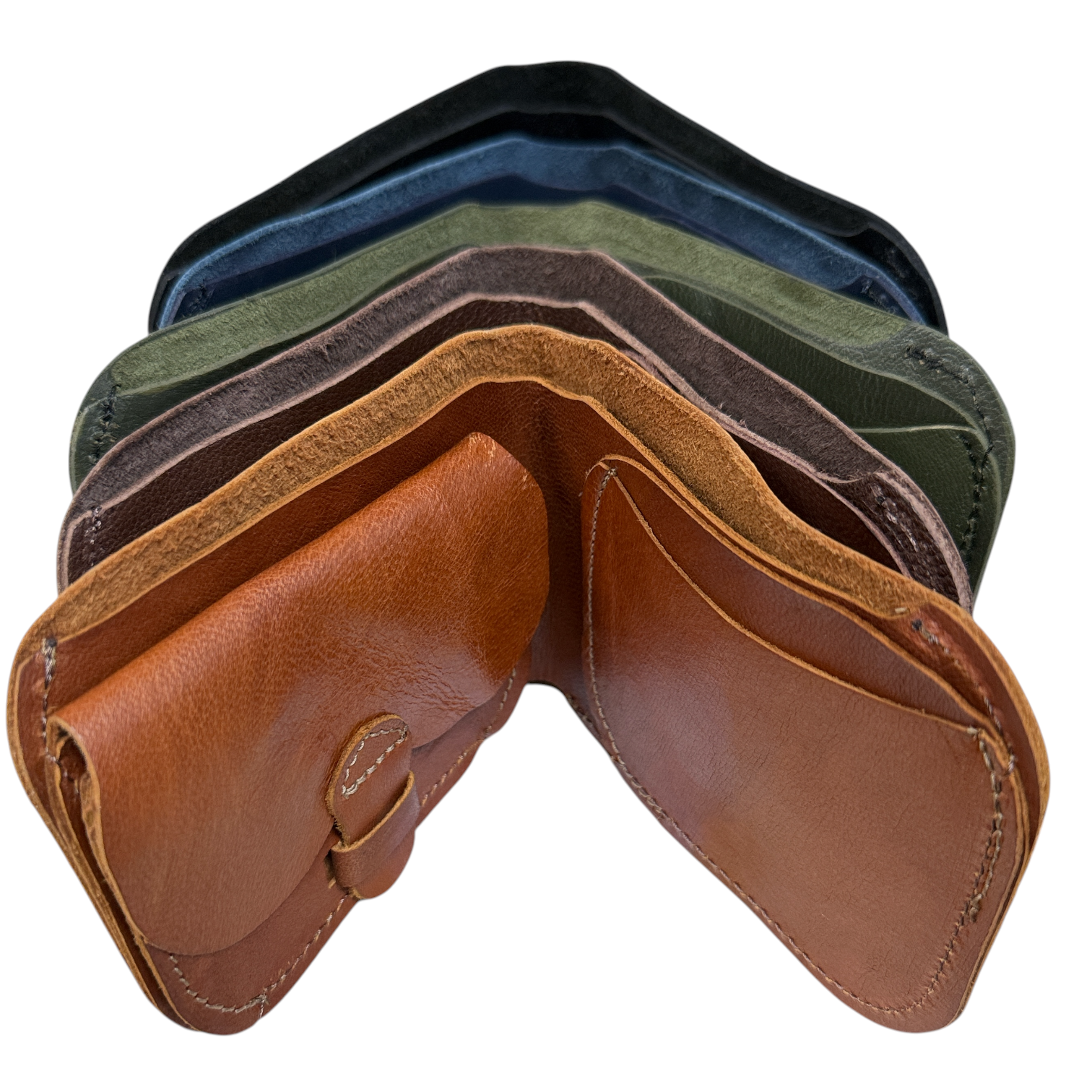 Hand-Stitched Leather Bifold | Artisan Made Small Batch Wallet