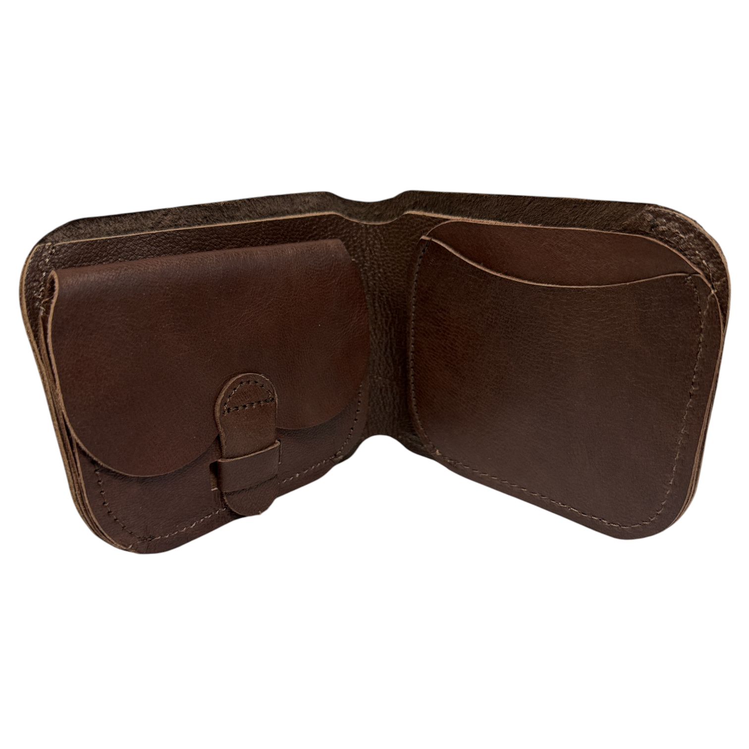 Hand-Stitched Leather Bifold | Artisan Made Small Batch Wallet