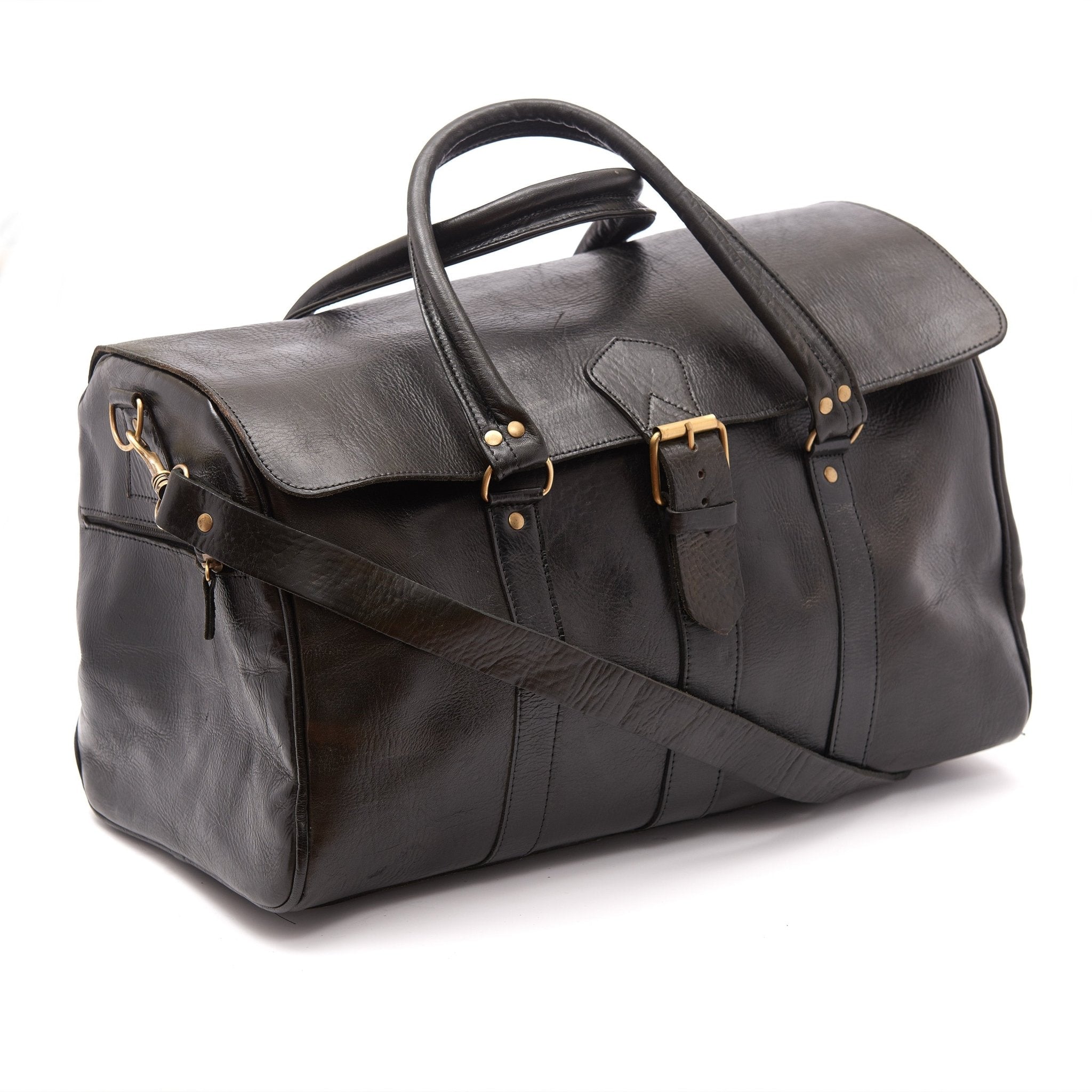Ismad Travel Bag - Black - Artisan Stories