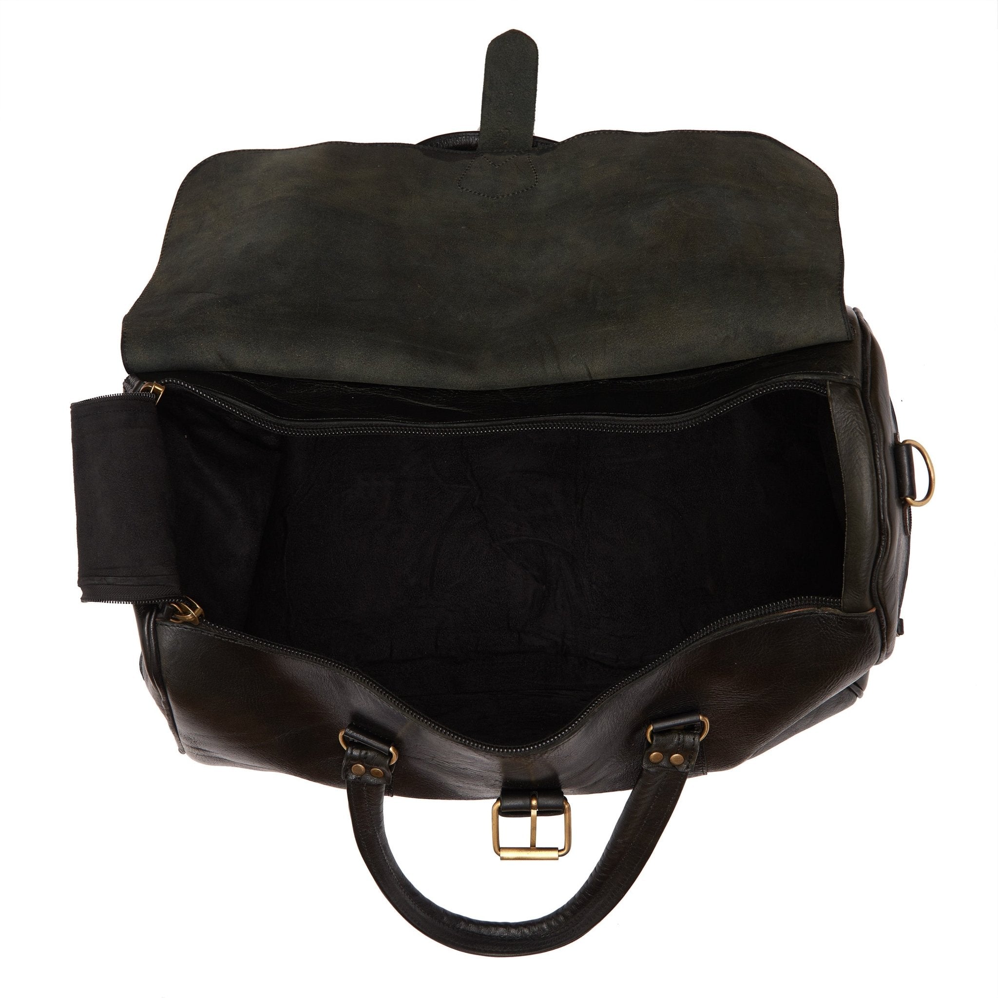 Ismad Travel Bag - Black - Artisan Stories
