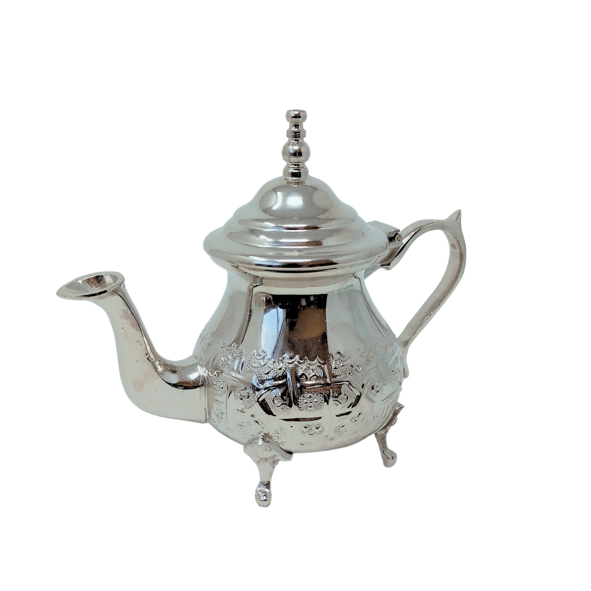 Moroccan Metal Tea Pot for Stovetop - Artisan Stories
