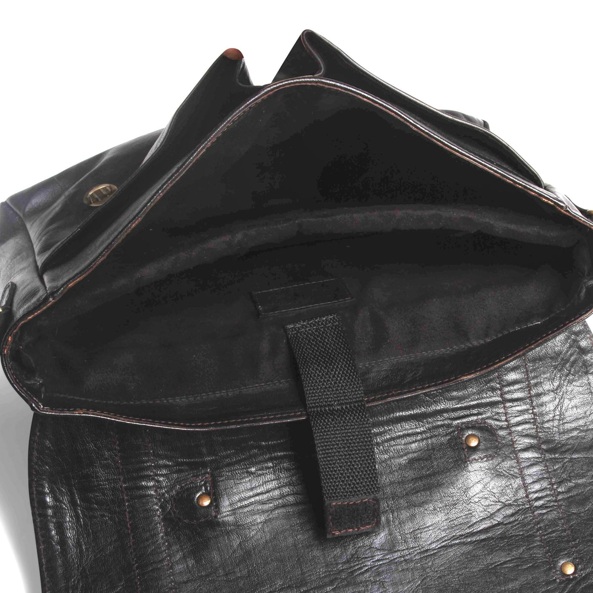 Oxford Briefcase Bag - Black - Artisan Stories
