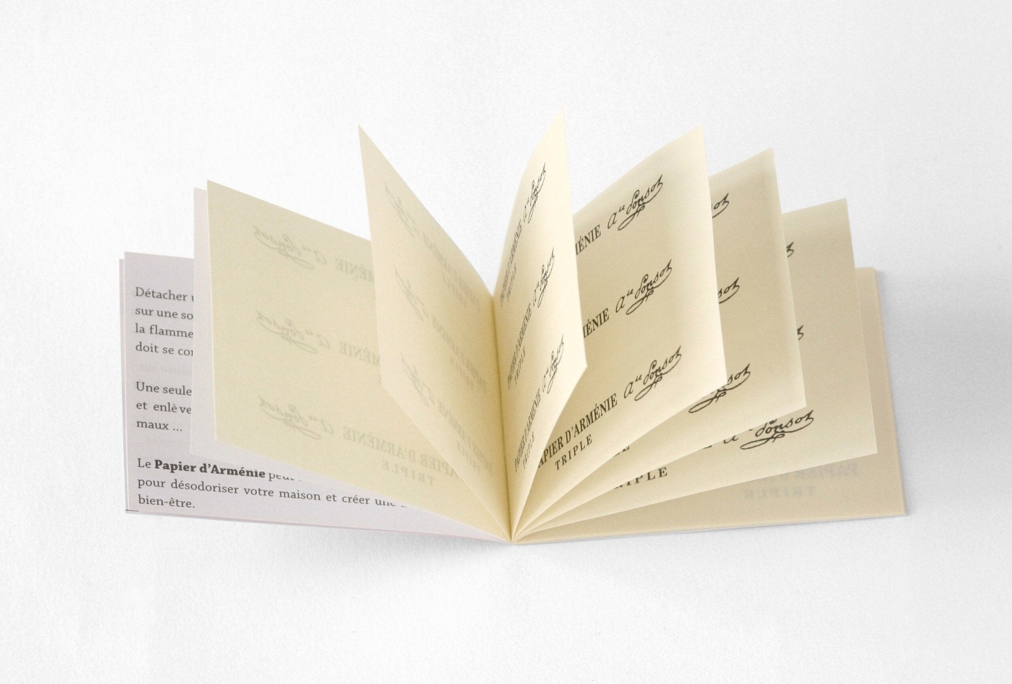 Papier D'armenie incense paper - Artisan Stories
