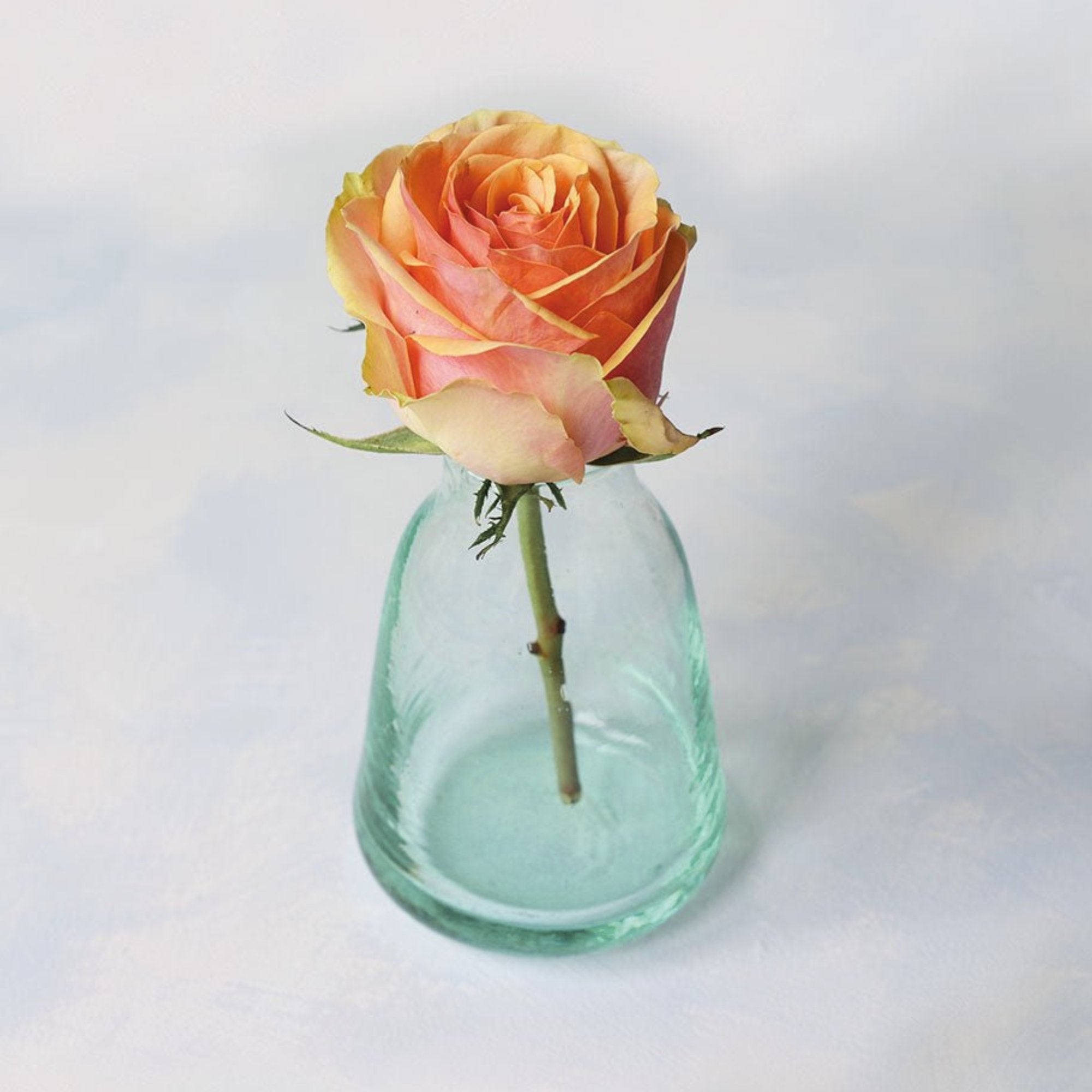 Calebasse Clear recycle Glass Carafe/Vase - Artisan Stories