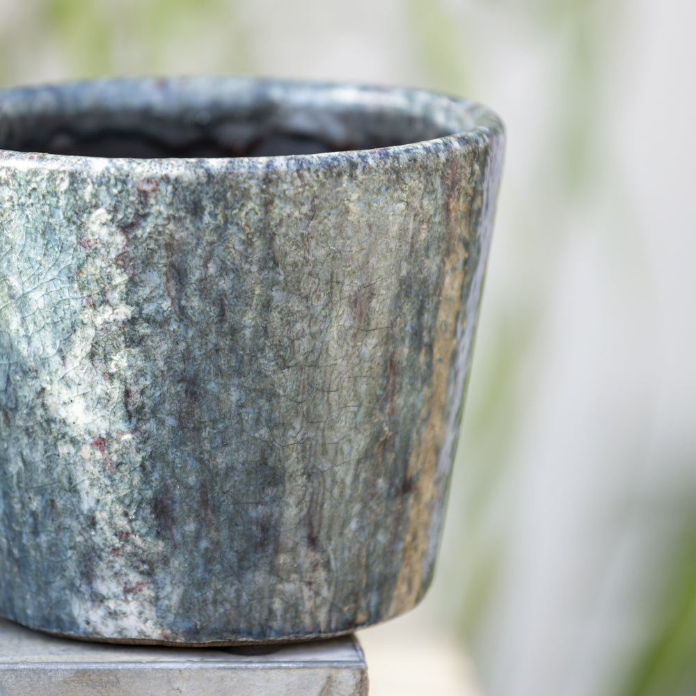 Pot hollandais de style ancien bleu/vert 6 modèles assortis