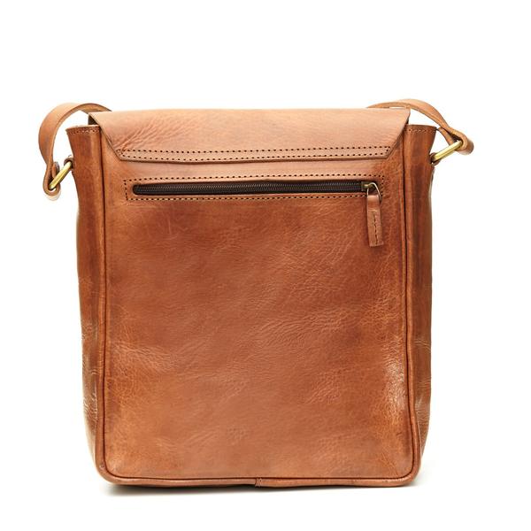 Billy crossbody Leather bag light brown - Artisan Stories
