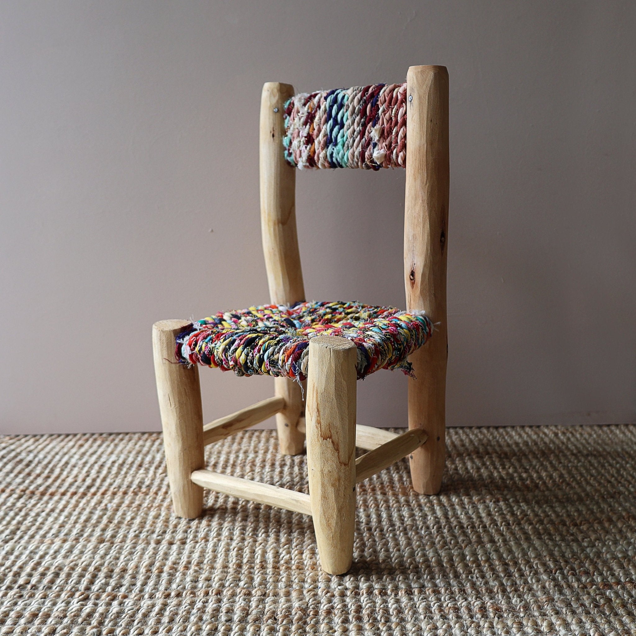 Boucherouite Chair Big - Artisan Stories
