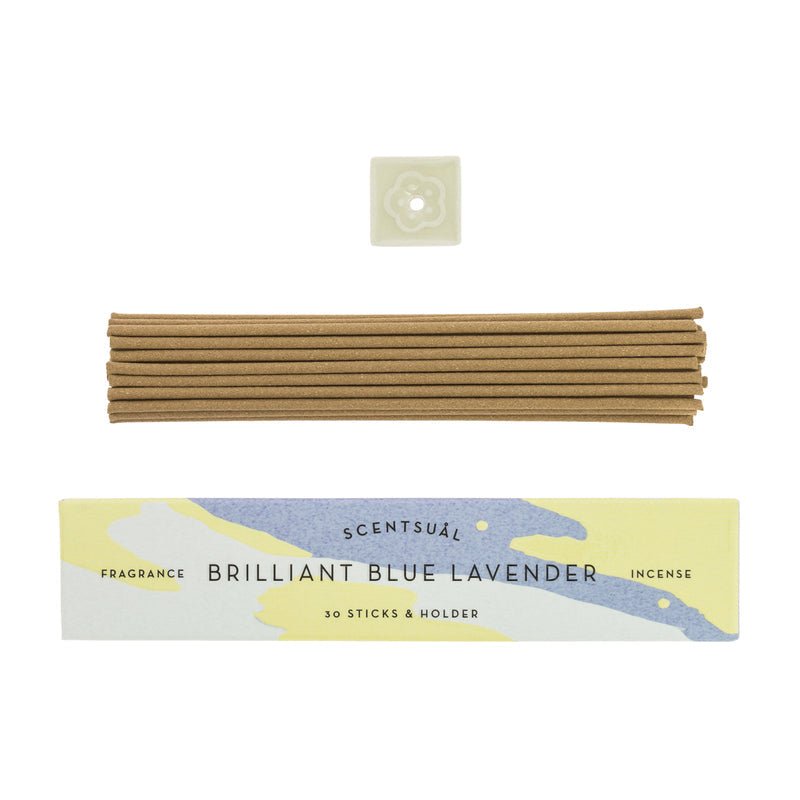 Brilliant Blue Lavender Scentsual Incense - Artisan Stories
