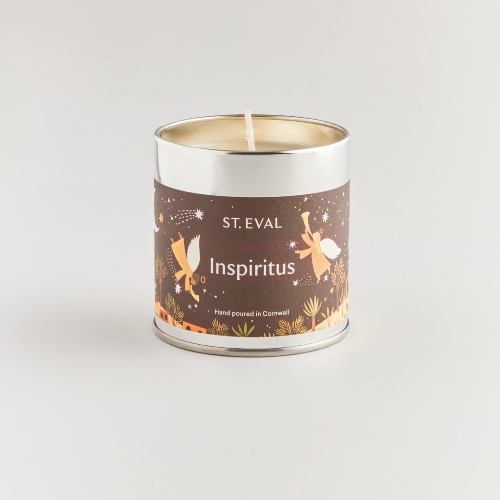 Inspiritus Scented Christmas Tin Candle - Artisan Stories