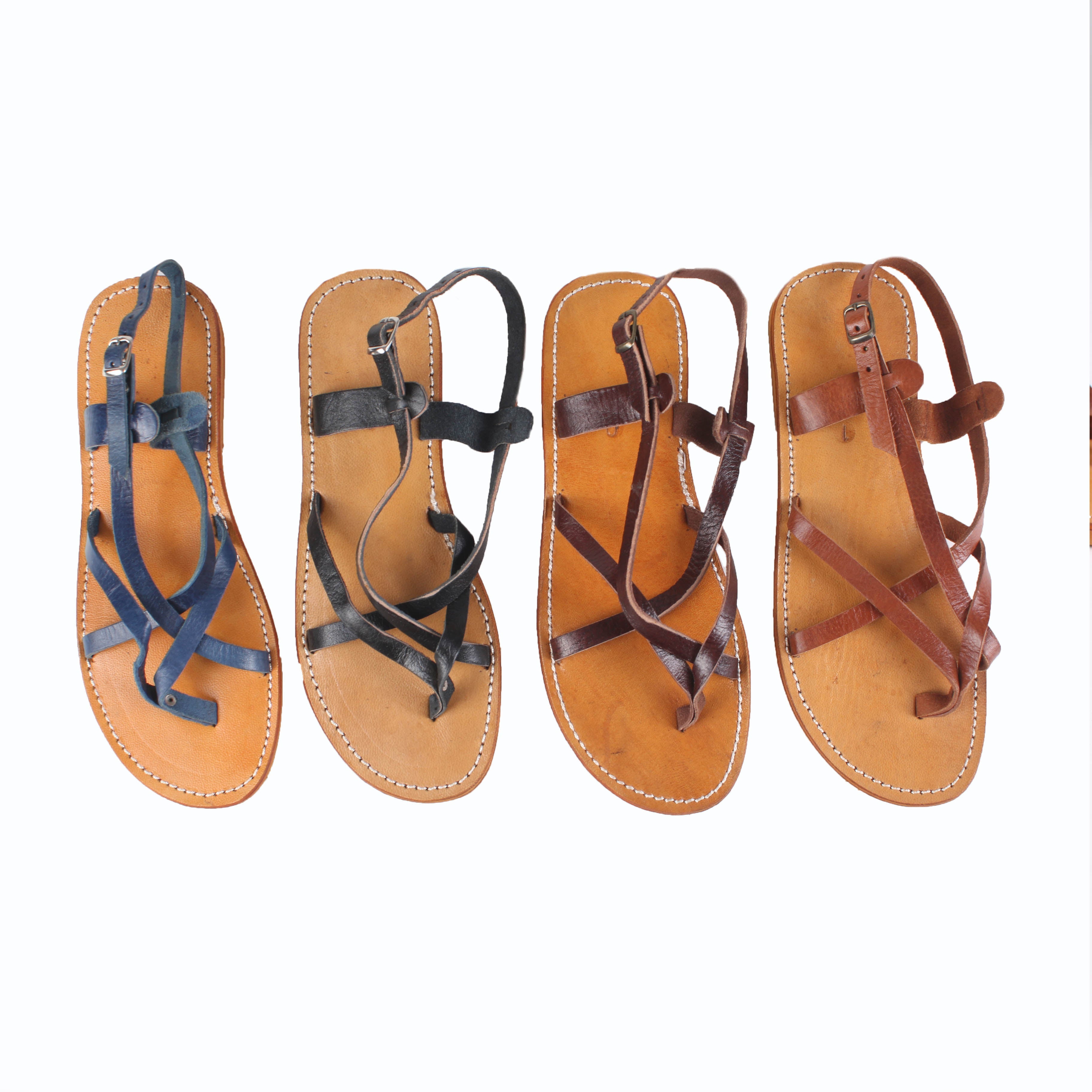 Isabelle Leather sandals - handmade leather bags smadlondon