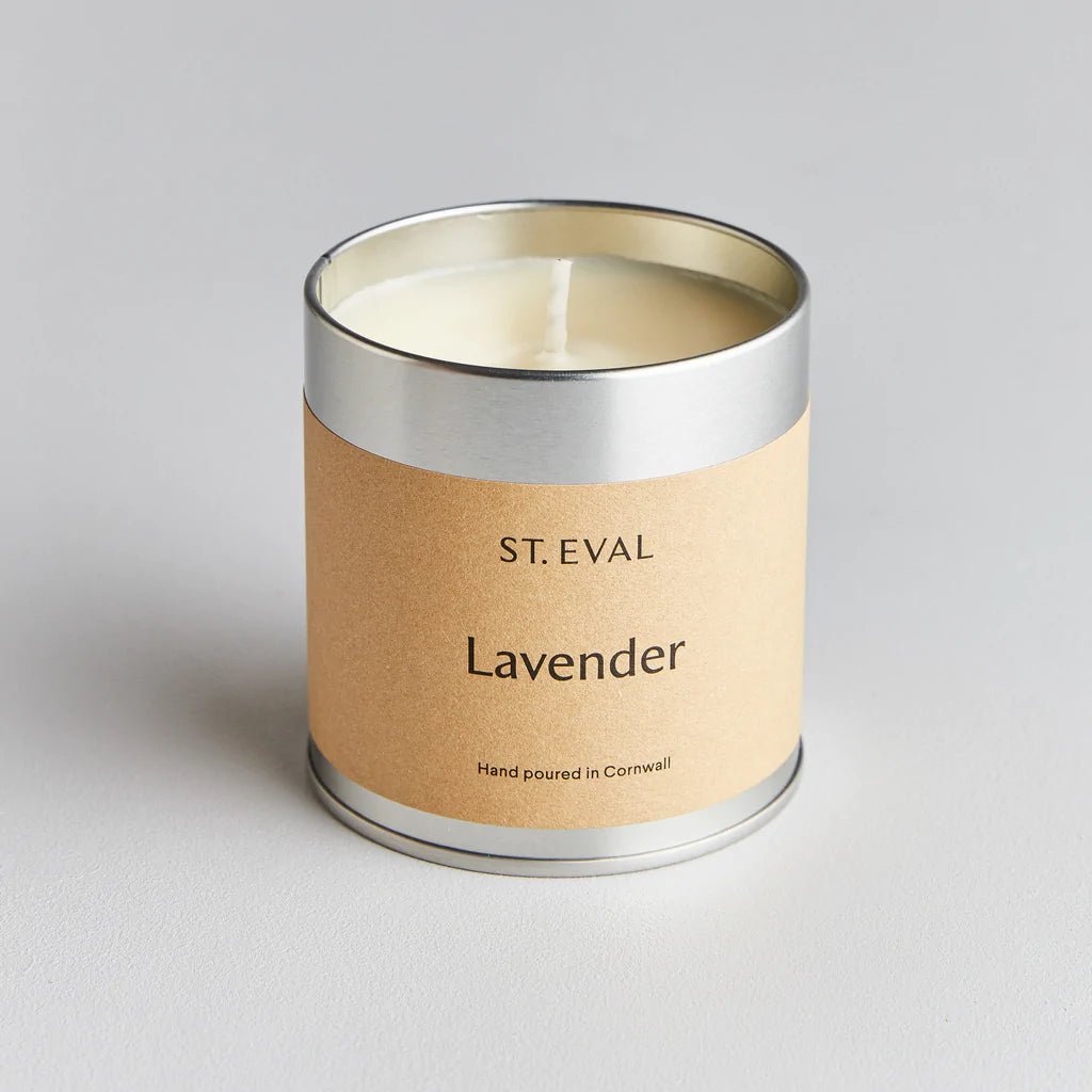 Lavender Scented Tin Candle - Artisan Stories