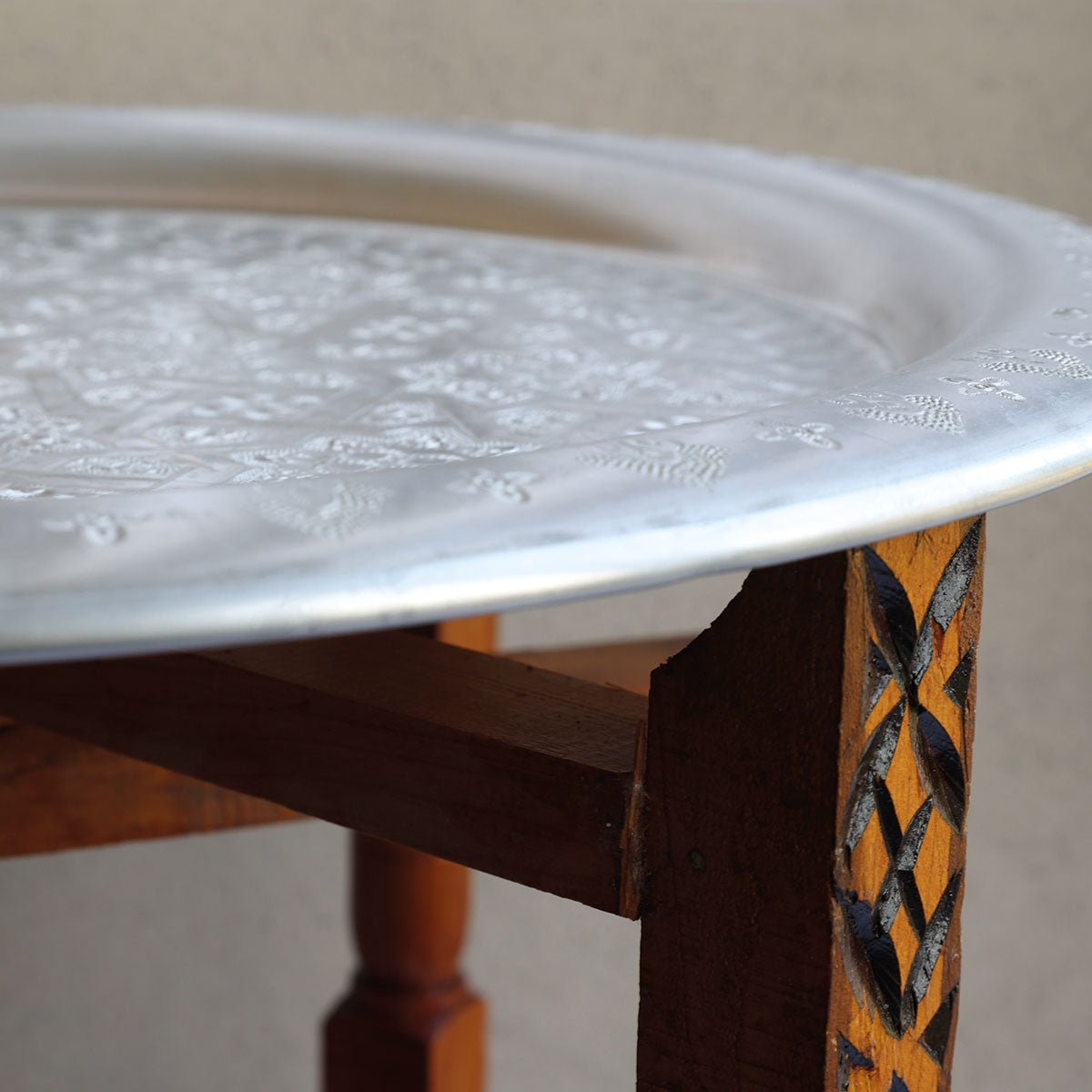 Moroccan Folding Tea Table - Artisan Stories