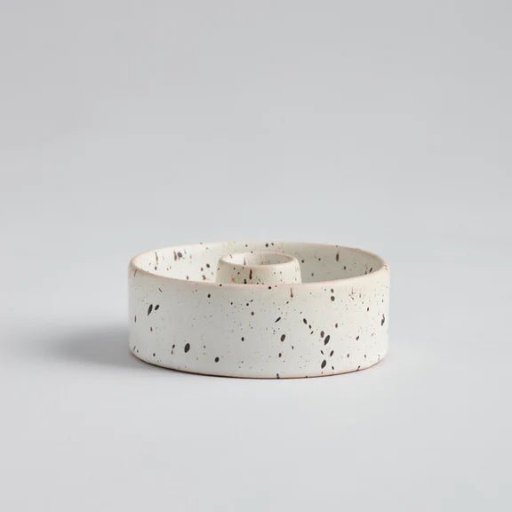 Speckled 7/8” Candle Holder - Artisan Stories