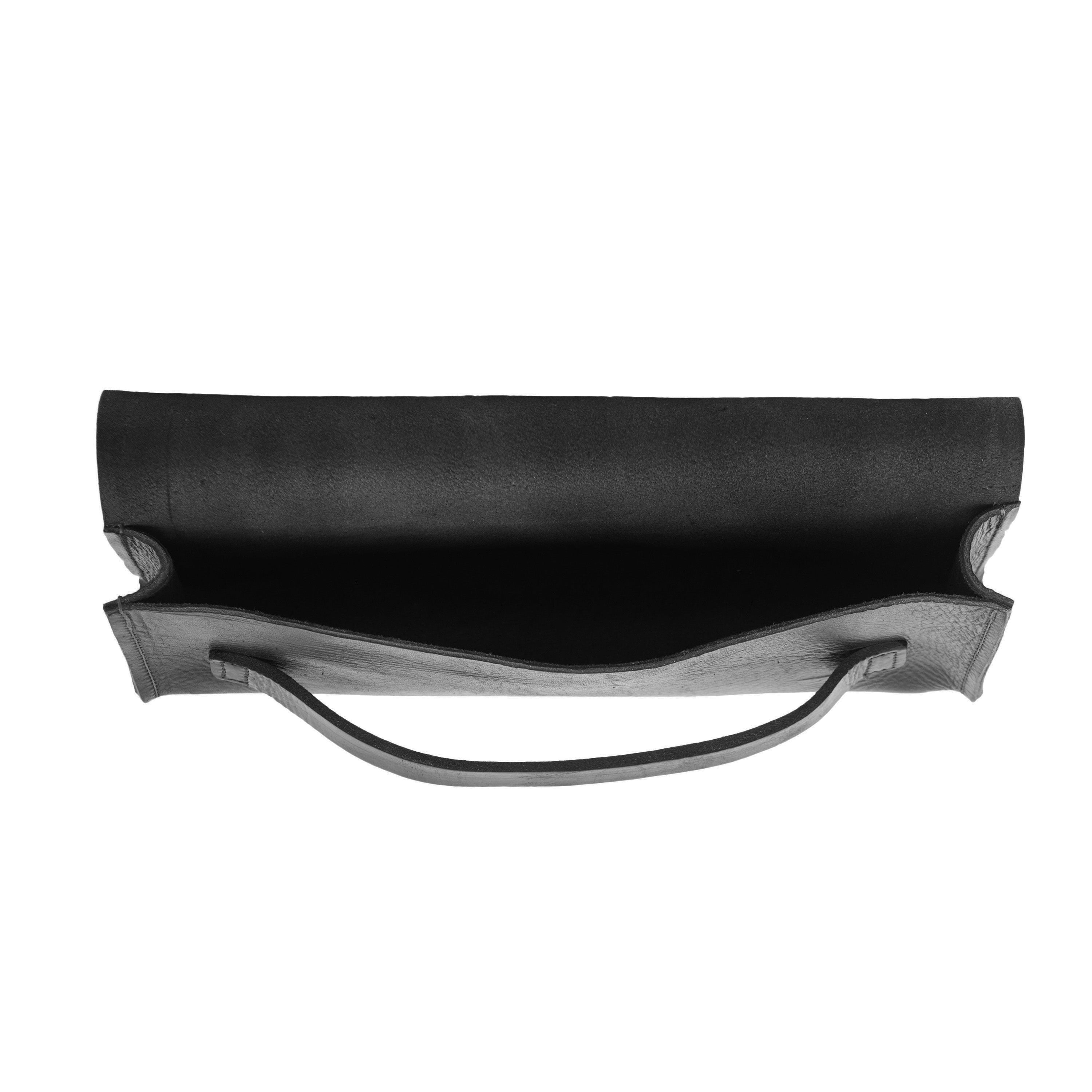 Natasha Clutch Bag - Black-ISMAD LONDON