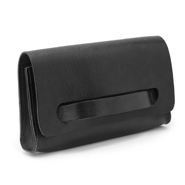 Natasha Clutch Bag - Black-ISMAD LONDON