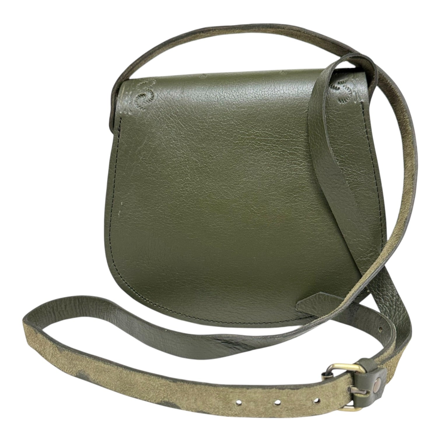 Maya Marteller Leather Saddle Bag